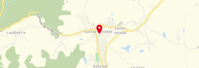 Plan la maison France services Sainte Féréole