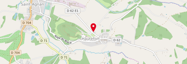 Plan la maison France services Thenon Hautefort - Antenne de Hautefort