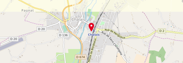 Plan la maison France services de Chalais