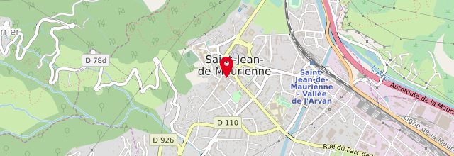 Plan la maison France services de Saint Jean de Maurienne