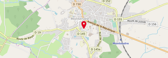 Plan la maison France services de Montendre - la Maison Pop'