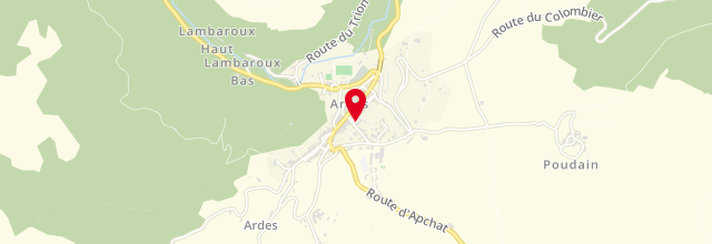 Plan la maison France services Agglo Pays d'Issoire Ardes