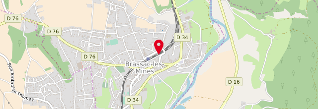 Plan la maison France services de Brassac-les-Mines