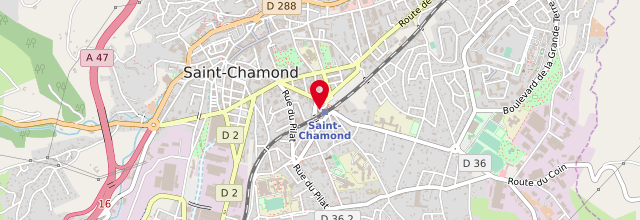 Plan la maison France services Pimms Médiation Saint-Chamond