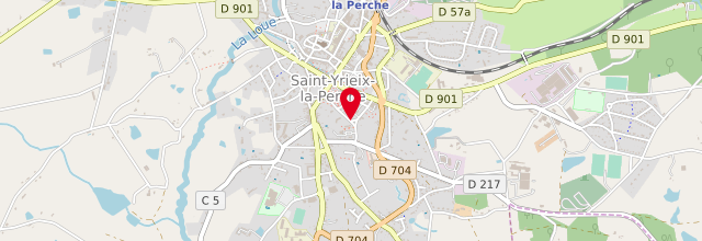 Plan la maison France services de Saint-Yrieix-la-Perche