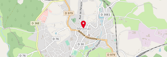Plan la maison France services de Meymac
