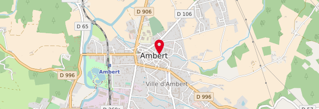 Plan de Agence CPAM d'Ambert