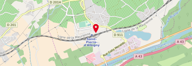 Plan la maison France services Saint Pierre d'Albigny