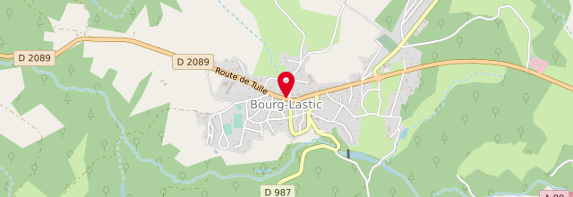 Plan la maison France Services de Bourg Lastic