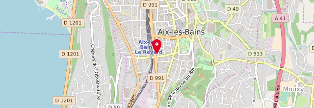 Plan de Agence CPAM d'Aix-les-Bains