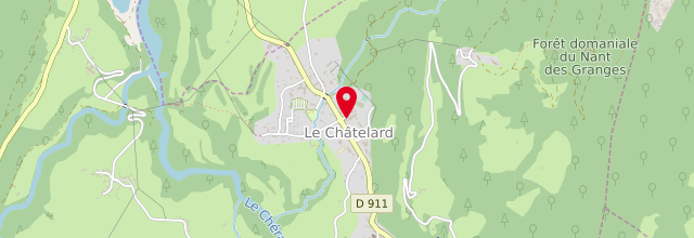 Plan la maison France services de Le Châtelard