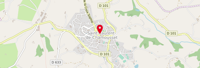 Plan la maison France services Saint Laurent de Chamousset