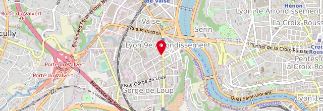 Plan la maison France services Pimms Médiation Lyon Métropole - Vaise