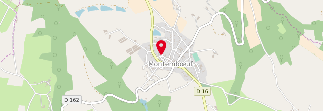 Plan la maison France Services Montemboeuf