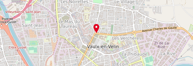Plan de Agence CPAM de Vaulx-en-Velin