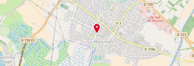 Plan la maison France services du Bassin de Marennes