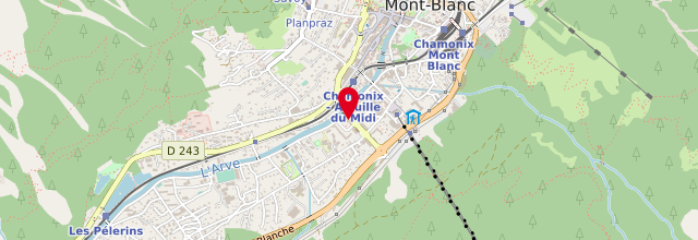 Plan la maison France Services Vallée de Chamonix Mont Blanc