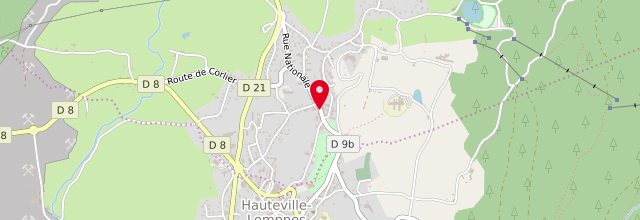Plan la maison France services Haut-Bugey Plateau d’Hauteville