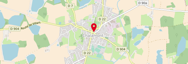 Plan la maison France services la Poste de Chalamont