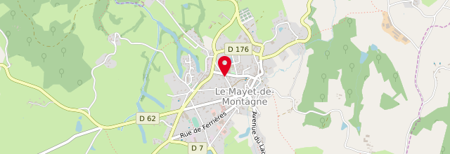 Plan la maison France services Le Mayet de Montagne - Montagne Boubonnaise