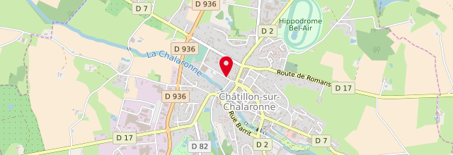 Plan la maison France services Dombes Châtillon