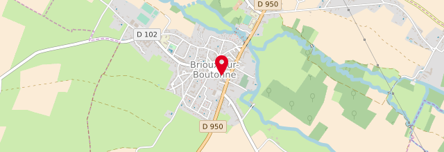 Plan la maison France services la Poste de Brioux-sur-Boutonne