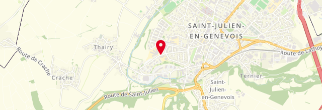 Plan la maison France services Saint Julien-en-Genevois