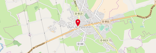 Plan la maison France services de Dun-Le-Palestel - La Palette