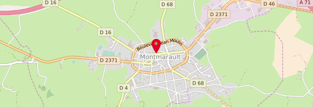 Plan la maison France services Montmarault