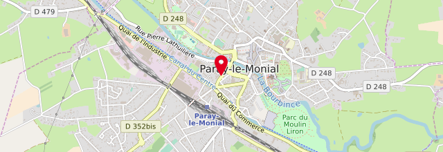 Plan la maison France services de Paray-le-Monial