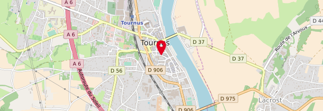 Plan la maison France services de Tournus
