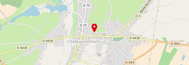 Plan la maison France services de Châteaumeillant