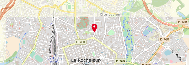 Plan la maison France services de la Roche-sur-Yon - la Garenne