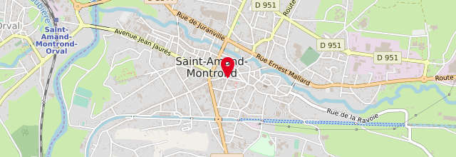 Plan la maison France Services de Saint-Amand-Montrond