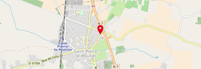 Plan la maison France services de Saint-Pierre-le-Moûtier