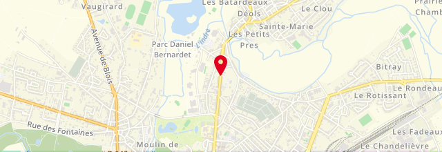Plan l'antenne Bus France services La Rur@linette