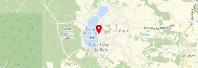 Plan la maison France services Saint-Sernin