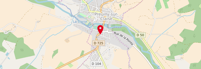 Plan la maison France services Descartes - Antenne de Preuilly-sur-Claise