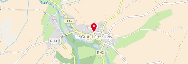 Plan la maison France Services Descartes - Antenne du Grand Pressigny