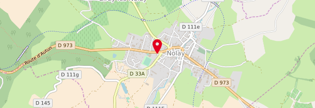 Plan la maison France services de Nolay