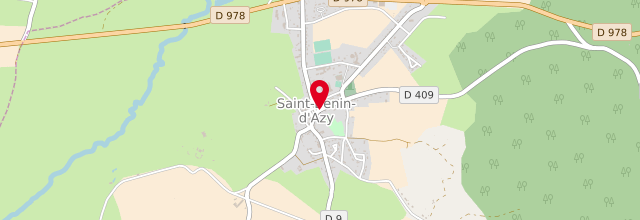 Plan la maison France services de Saint-Benin d'Azy