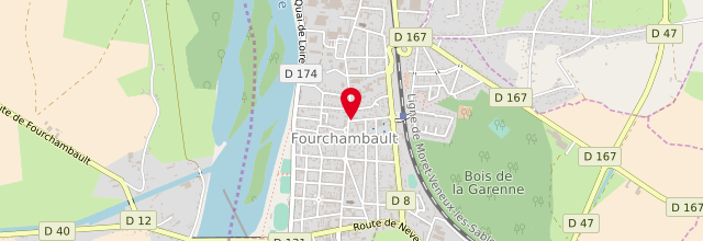 Plan la maison France services de Fourchambault