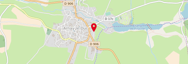 Plan la maison France services Arnay-le-Duc