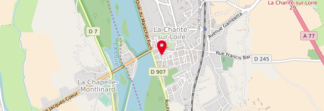 Plan la maison France services de La Charité-sur-Loire