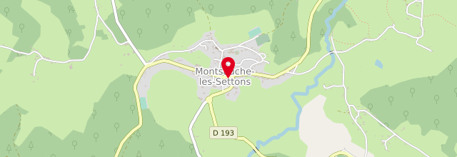 Plan la maison France services de Montsauche-les-Settons