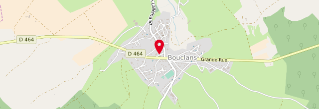 Plan la maison France Services de Bouclans