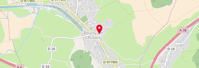 Plan la maison France Services de Pouilly-en-Auxois