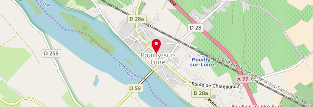 Plan la maison France services la Poste de Pouilly-sur-Loire