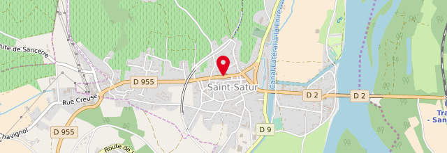 Plan la maison France services la Poste de Saint-Satur