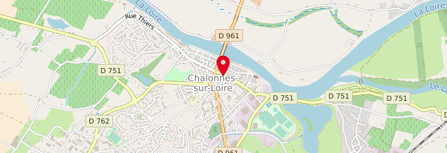 Plan la maison France Services de Chalonnes-sur-Loire